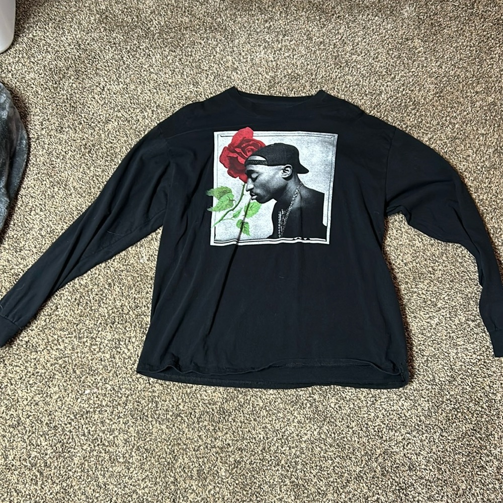 Tupac long sleeve